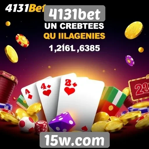 Promoções e bônus disponíveis no 4131bet